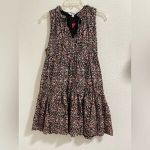 BB Dakota Black Floral women’s  Dress NeW